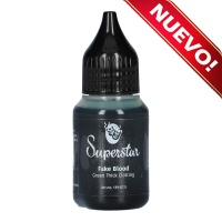 Sangre artificial verde espesa 20 ml.