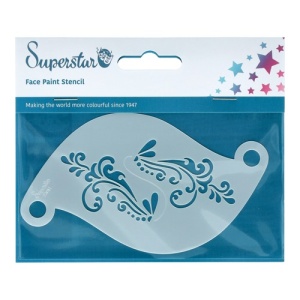 Face painting stencil Superstar Fairy Blooming Vine 