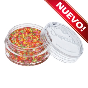 Purpurina crema Chunky Fluor Fantasy 10 ml. 