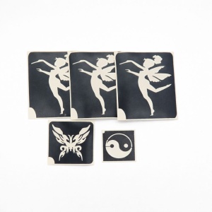 Diversas plantillas paquete 5 unidades.