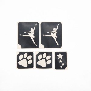 Diversas plantillas paquete 5 unidades.