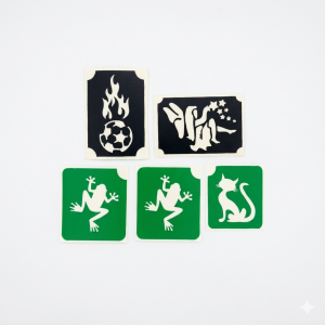 Diversas plantillas paquete 5 unidades.